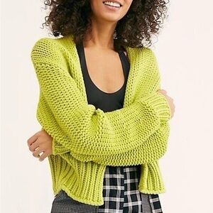 Free People “ Glow For It Cardi “